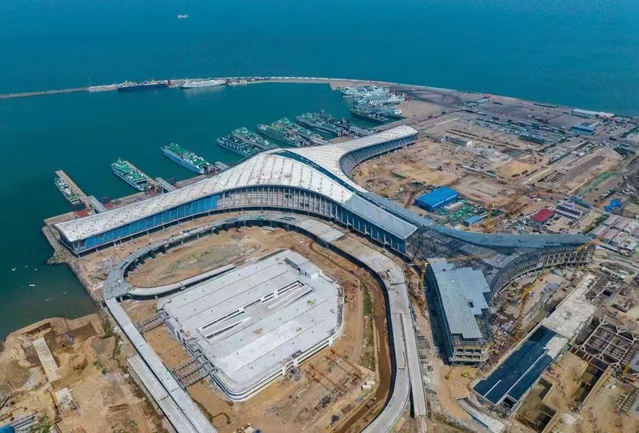 高登水性抗菌釉面漆-?？谛驴跐L裝碼頭客運(yùn)綜合樞紐工程案例